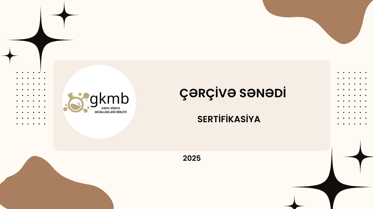 Təhsilverənlərin sertifikatlaşdırılmasının qiymətləndirmə çərçivəsi