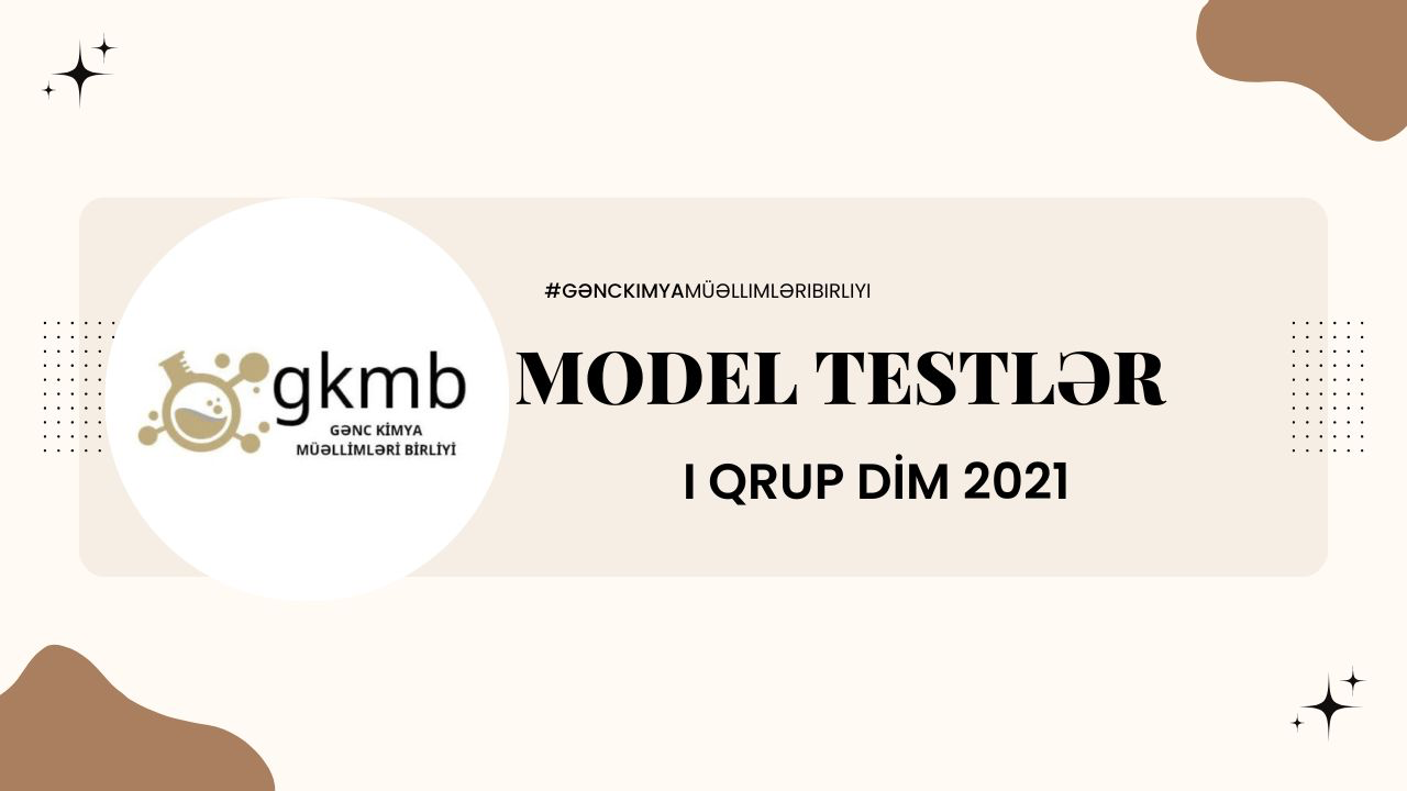 2021 DİM MODEL TEST I QRUP